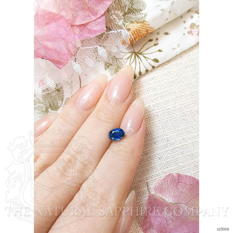 1.26 Ct. Blue Sapphire from Ceylon (Sri Lanka)
