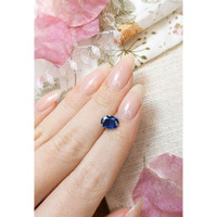 1.27 Ct. Blue Sapphire from Ceylon (Sri Lanka) Life Style