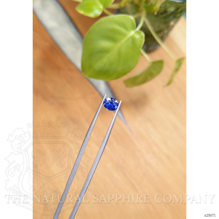 1.29 Ct. Blue Sapphire from Ceylon (Sri Lanka)
