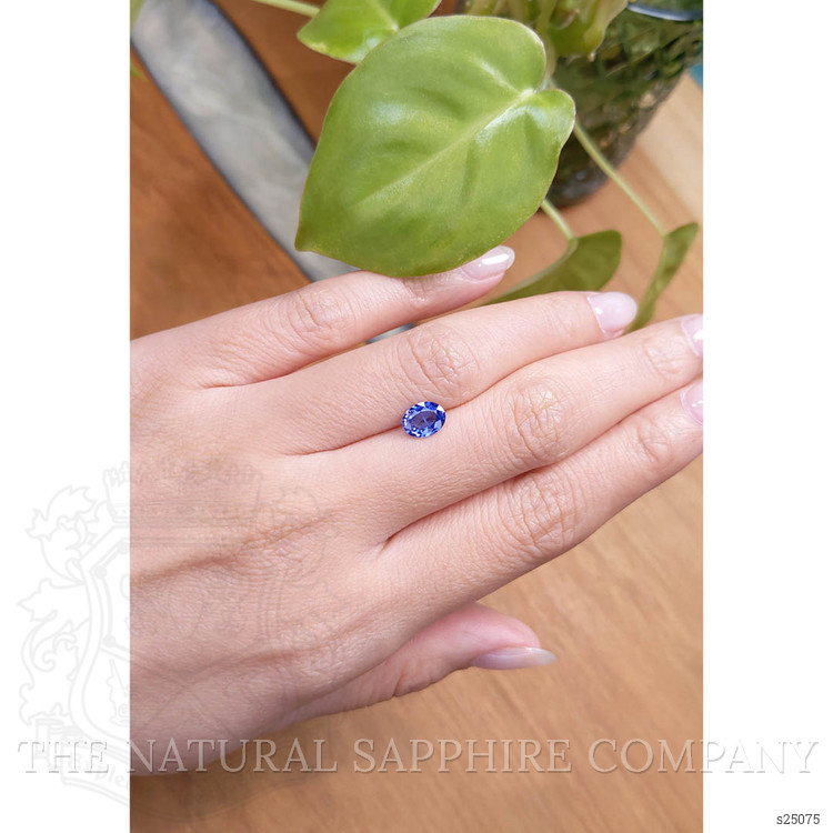 1.01 Ct. Blue Sapphire from Ceylon (Sri Lanka)