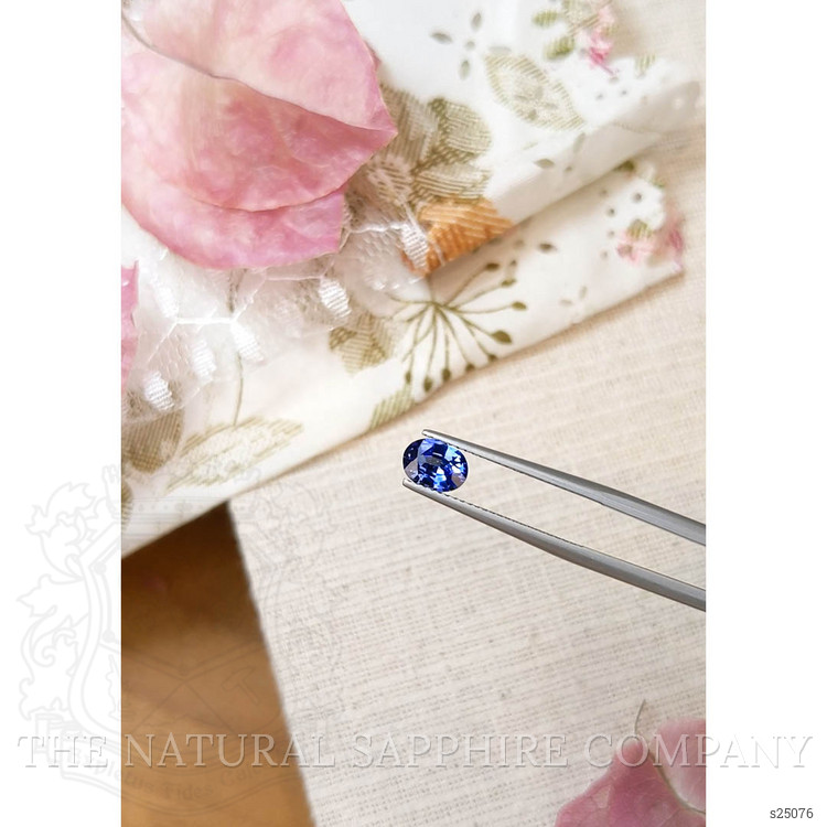 1.02 Ct. Blue Sapphire from Ceylon (Sri Lanka)