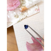 0.99 Ct. Blue Sapphire from Ceylon (Sri Lanka) Life Style