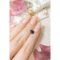 1.77 Ct. Blue Cabochon Sapphire from Ceylon (Sri Lanka) Life Style