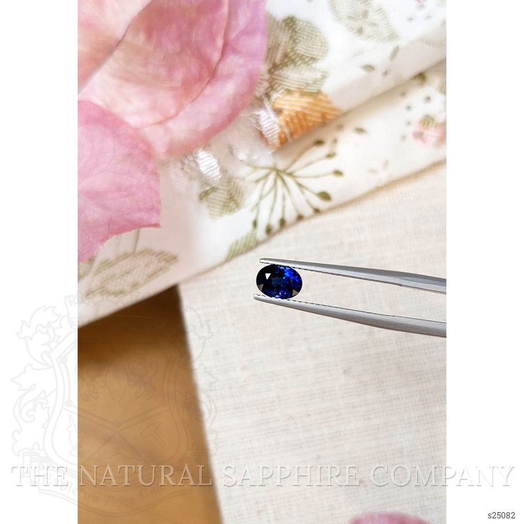 1.10 Ct. Blue Sapphire from Ceylon (Sri Lanka)