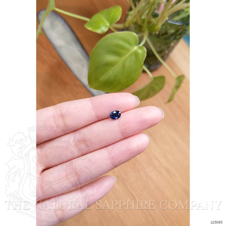 1.02 Ct. Blue Sapphire from Ceylon (Sri Lanka)