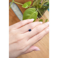 1.02 Ct. Blue Sapphire from Ceylon (Sri Lanka) Life Style