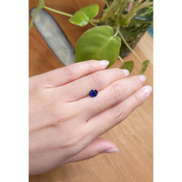 1.22 Ct. Blue Sapphire from Ceylon (Sri Lanka) Life Style
