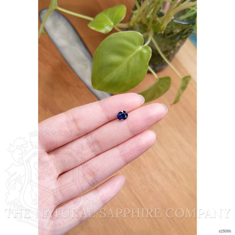 1.22 Ct. Blue Sapphire from Ceylon (Sri Lanka)