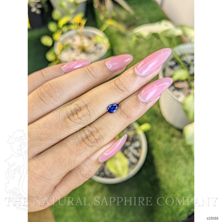0.63 Ct. Color Change Sapphire from Ceylon (Sri Lanka)