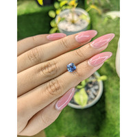 1.47 Ct. Bi Color / Parti Sapphire from Ceylon (Sri Lanka) Life Style