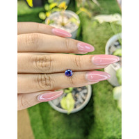 0.83 Ct. Bi Color Sapphire from Ceylon (Sri Lanka) Life Style