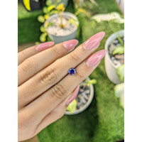 0.83 Ct. Bi Color Sapphire from Ceylon (Sri Lanka) Life Style