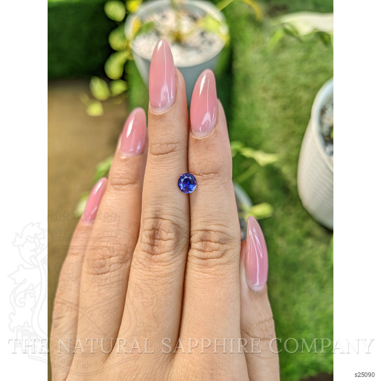 0.83 Ct. Bi Color Sapphire from Ceylon (Sri Lanka)