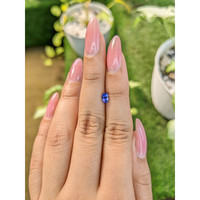 0.55 Ct. Blue Sapphire from Ceylon (Sri Lanka) Life Style