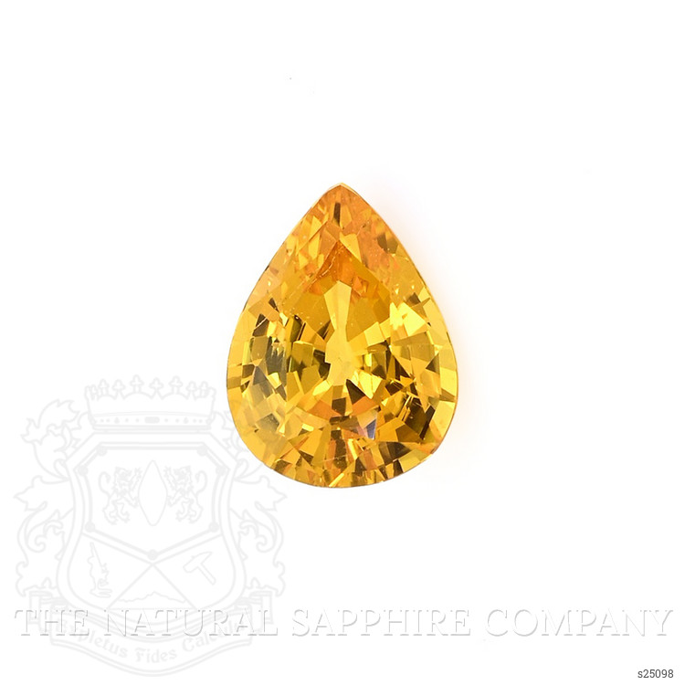 1.73 Ct. Orange Sapphire from Ceylon (Sri Lanka)