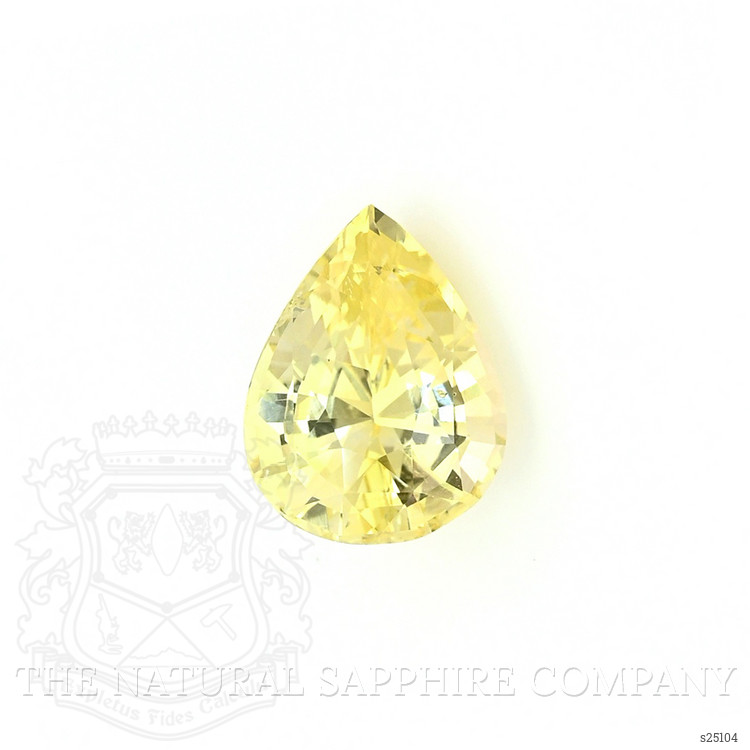 2.62 Ct. Yellow Sapphire from Ceylon (Sri Lanka)