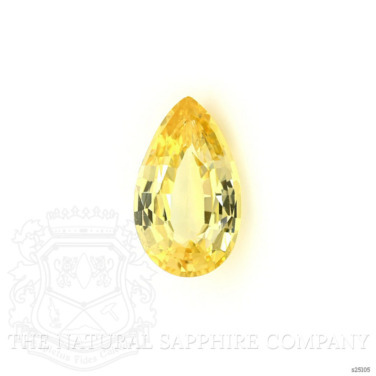 3.04 Ct. Yellow Sapphire from Ceylon (Sri Lanka)
