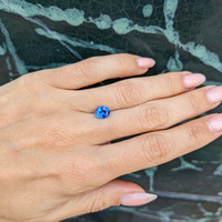 1.51 Ct. Blue Sapphire from Ceylon (Sri Lanka) Life Style