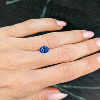1.62 Ct. Blue Sapphire from Ceylon (Sri Lanka) Life Style