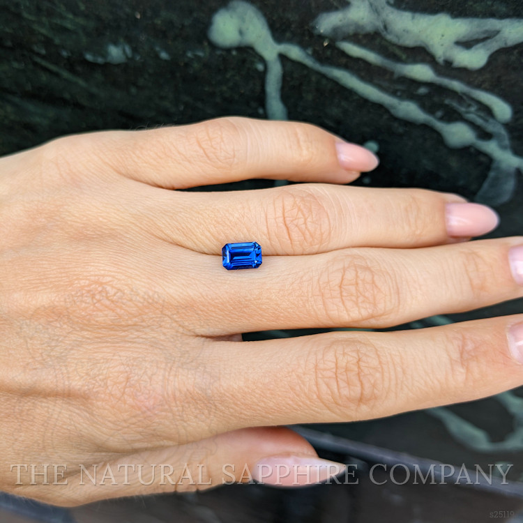 1.65 Ct. Blue Sapphire from Ceylon (Sri Lanka)