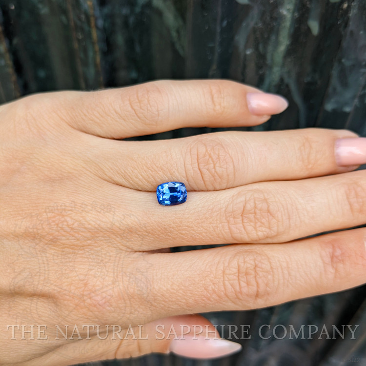 1.68 Ct. Blue Sapphire from Ceylon (Sri Lanka)