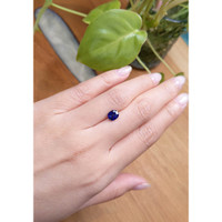 1.62 Ct. Blue Sapphire from Ceylon (Sri Lanka) Life Style