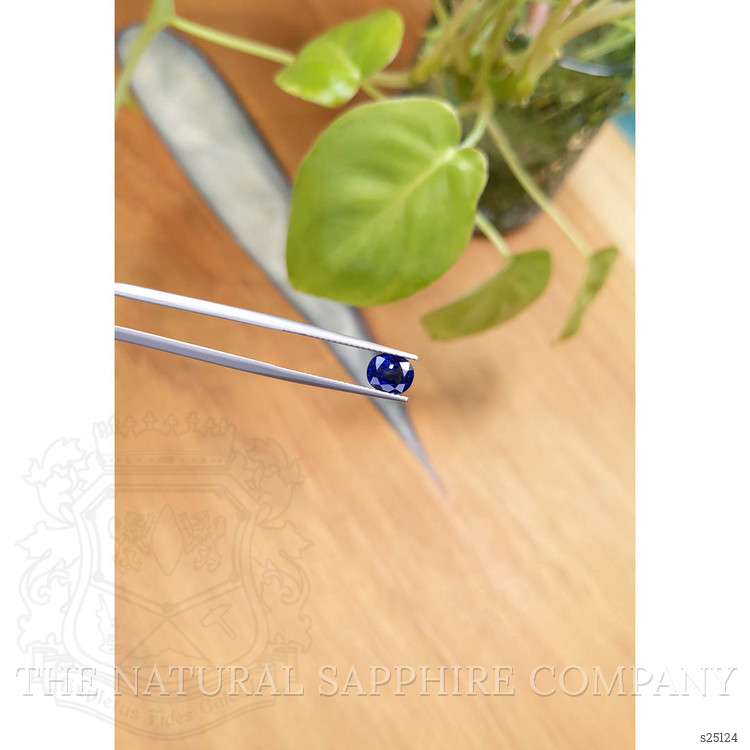 1.62 Ct. Blue Sapphire from Ceylon (Sri Lanka)