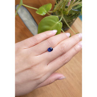 1.68 Ct. Blue Sapphire from Ceylon (Sri Lanka) Life Style