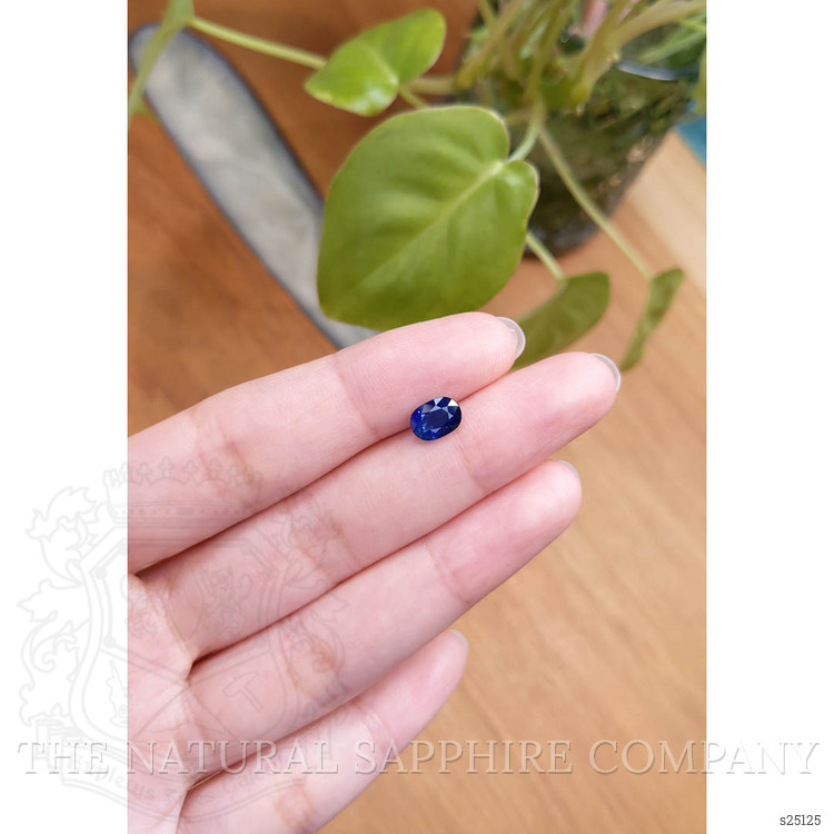 1.68 Ct. Blue Sapphire from Ceylon (Sri Lanka)