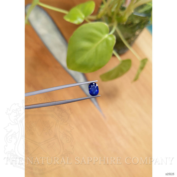 1.68 Ct. Blue Sapphire from Ceylon (Sri Lanka)