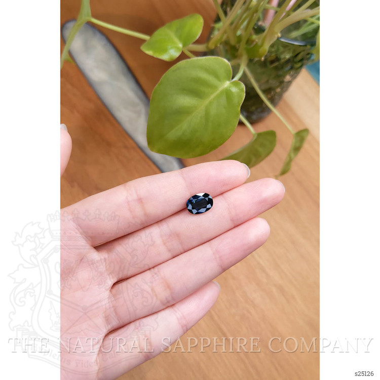 2.89 Ct. Blue Sapphire from Ceylon (Sri Lanka)