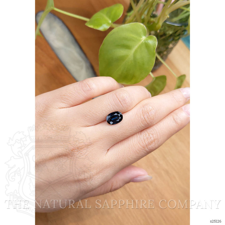 2.89 Ct. Blue Sapphire from Ceylon (Sri Lanka)