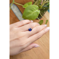 2.67 Ct. Blue Sapphire from Ceylon (Sri Lanka) Life Style