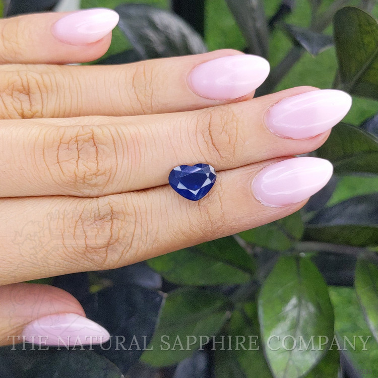 2.96 Ct. Blue Sapphire from Ceylon (Sri Lanka)