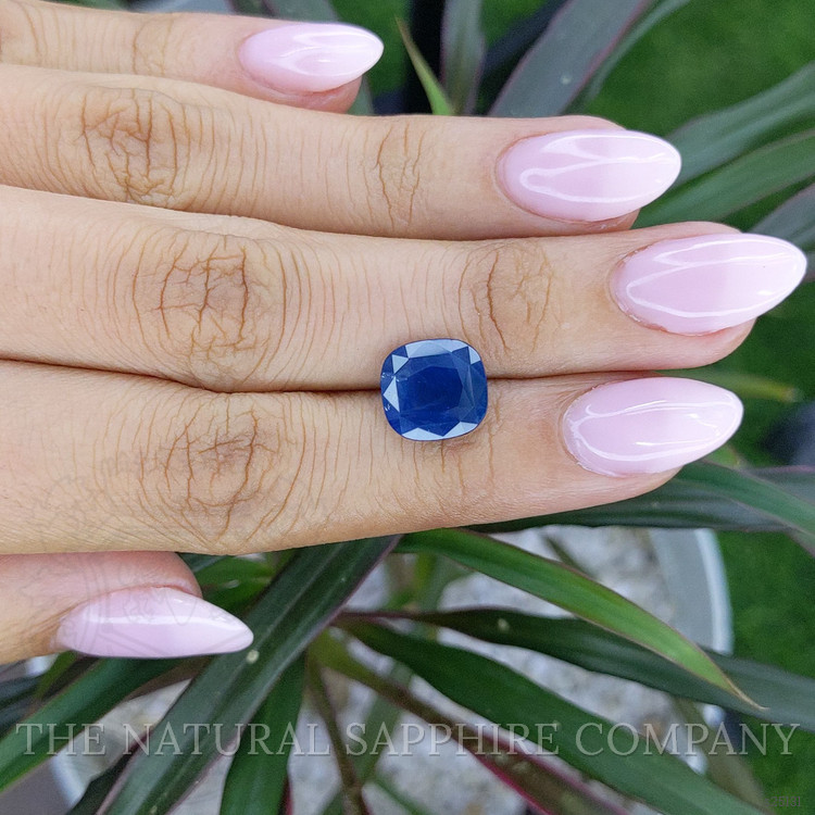 4.43 Ct. Blue Sapphire from Ceylon (Sri Lanka)