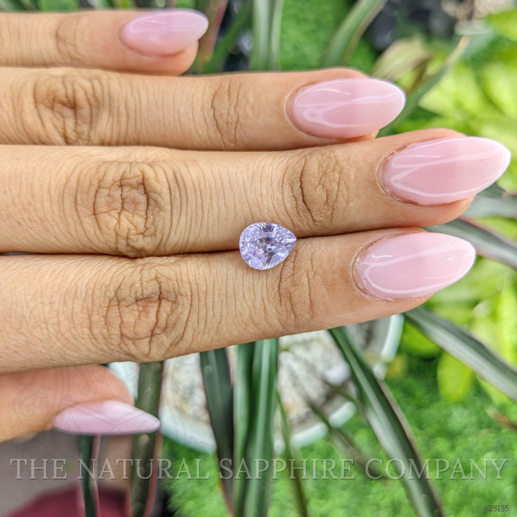 2.55 Ct. Purple Sapphire from Ceylon (Sri Lanka)