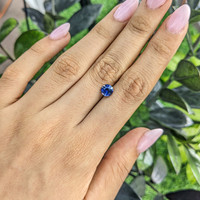 1.43 Ct. Color Change Sapphire from Madagascar Life Style