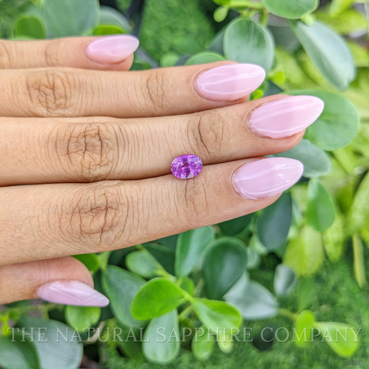 1.69 Ct. Pinkish Purple Sapphire from Madagascar
