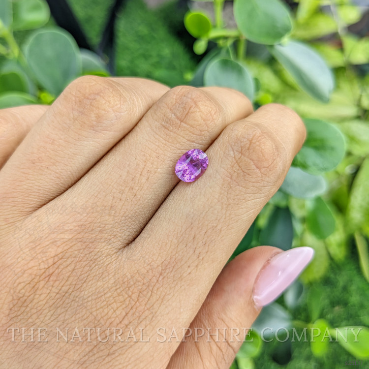 1.69 Ct. Pinkish Purple Sapphire from Madagascar