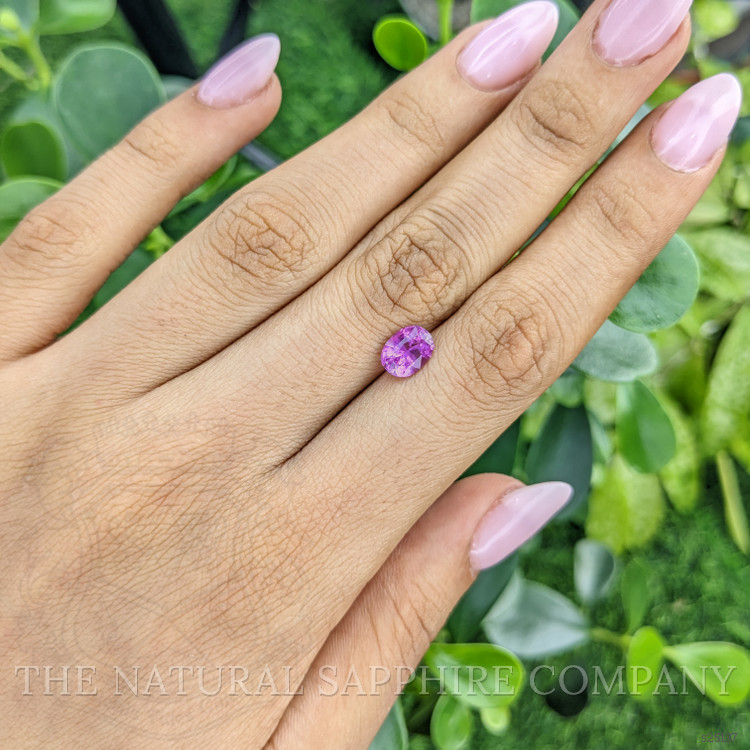 1.69 Ct. Pinkish Purple Sapphire from Madagascar