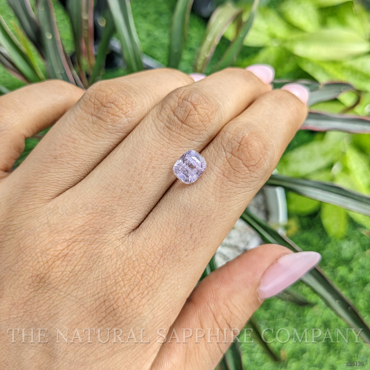 3.23 Ct. Purple Sapphire from Ceylon (Sri Lanka)