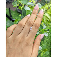 1.60 Ct. Peach Sapphire from Ceylon (Sri Lanka) Life Style