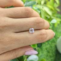 1.60 Ct. Peach Sapphire from Ceylon (Sri Lanka) Life Style