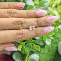 2.62 Ct. Peach Sapphire from Ceylon (Sri Lanka) Life Style