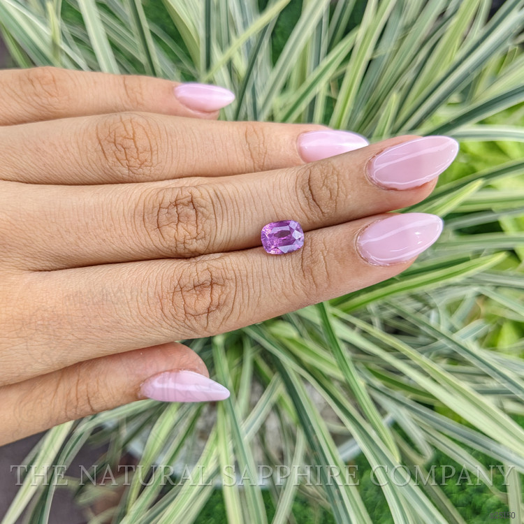 3.15 Ct. Pinkish Purple Sapphire from Ceylon (Sri Lanka)