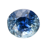 2.55 Ct. Greenish Blue Sapphire from Madagascar Video
