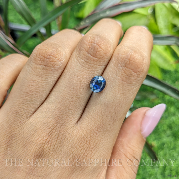 2.55 Ct. Greenish Blue Sapphire from Madagascar