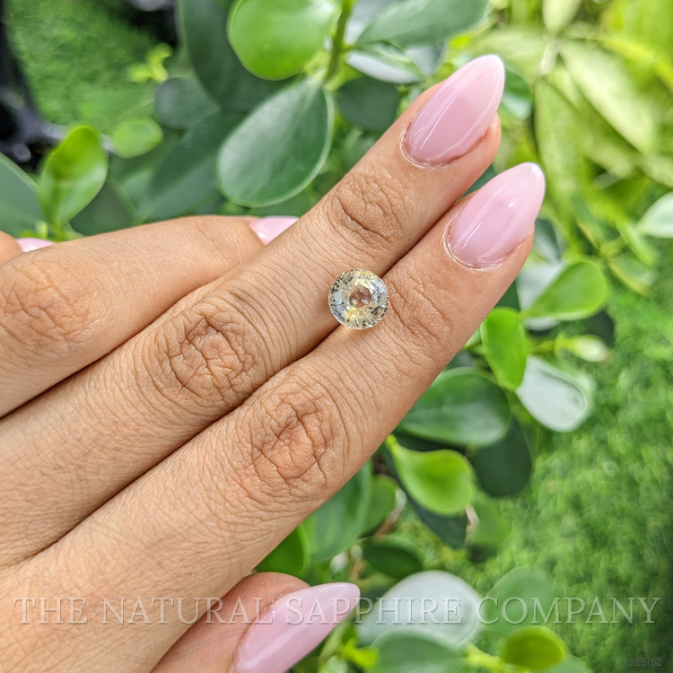 3.64 Ct. Bi Color Sapphire from Ceylon (Sri Lanka)