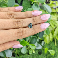 2.45 Ct. Yellowish Green Sapphire from Africa Life Style