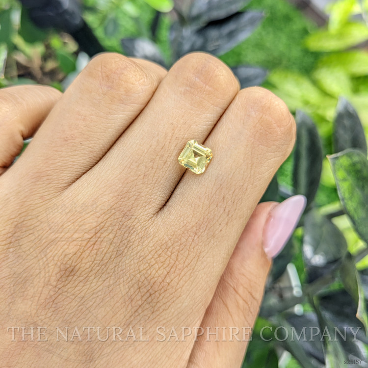 1.60 Ct. Yellow Sapphire from Ceylon (Sri Lanka)